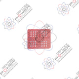 Generac 0F20780SRV Red Contactor Cover For 150A & 200A Transfer Switches