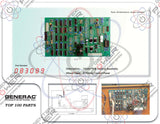 Generac 83089/0830890SRV C Panel 12/24V PCB For Liquid Cooled