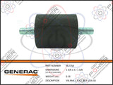 Generac 0C7758 Engine/Alternator Vibration Mount For Air Cooled Generators