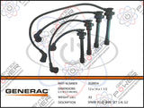 Generac 0G8854 2.4L Mitsubishi Spark Plug Ignition Wire Set