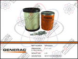 Generac 5662/0G95280SRV Maintenance Kit For 8kW Automatic Standby Generators