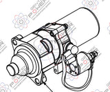 Generac 0L2040 426CC/460CC Starter For Evo 9kW/10kW Air Cooled Units
