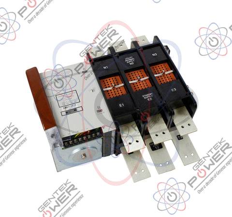 Generac 0D7295 400A 600V 3 Pole W Style Transfer Switch Contactor Assembly