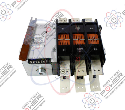 Generac 0E4932 400A 600V 3 Pole WN Style Transfer Switch Contactor Assembly