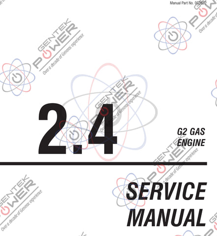 Generac 2.4L Mitsubishi Engine Service & Repair Manual