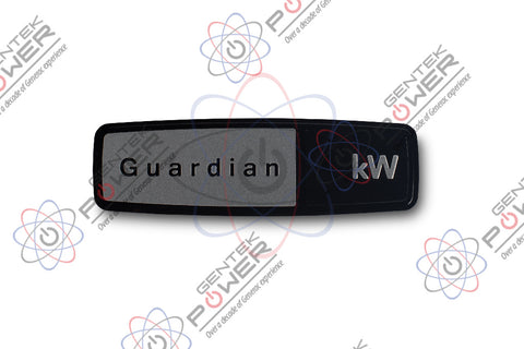 Generac 10000029476 24kW Generac Badge/Decal For Roof Assembly.