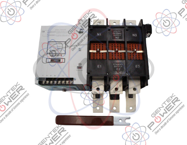 Generac Contactor Generac 0C8885/64776 200A 600V 3 Pole W Style Transfer Switch Contacto ...