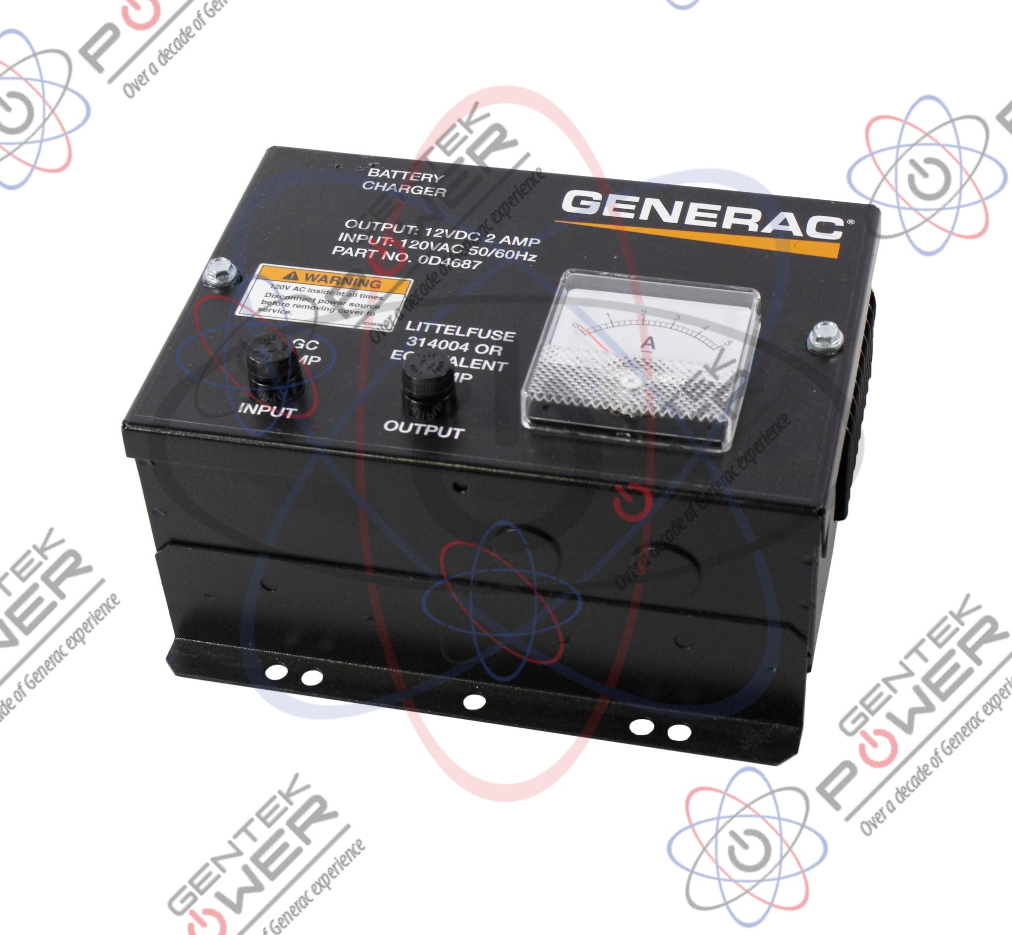 Generac 0D4687/062059/62059 2A 12V Battery Charger – Gentek
