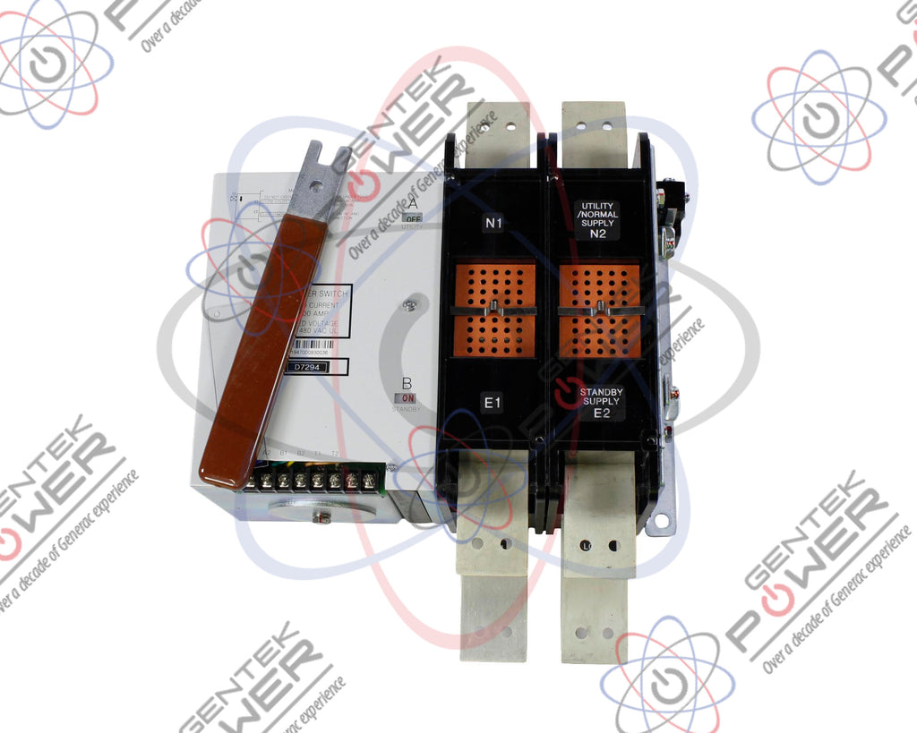 Generac Contactor Generac 64781/0D7294 400A 600V 2 Pole W Style Transfer Switch Contacto ...