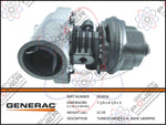 Generac 0G9936 36kW 2.4L 1800 RPM Turbocharger