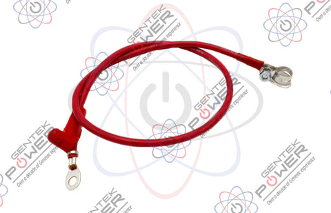 Generac 0388040AJ0/0J9419B/0L5407 Replacement Red Positive Battery Cable 38.5" Long