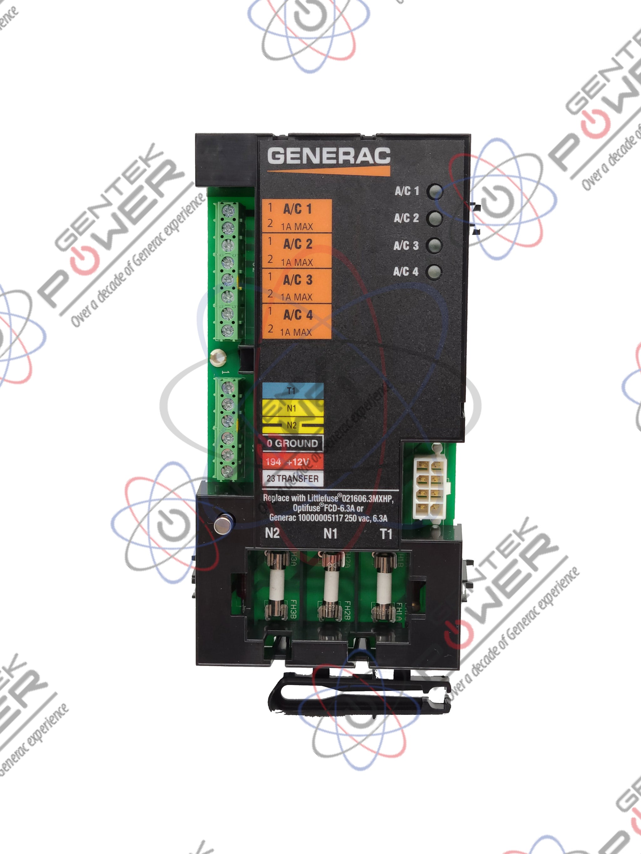 Generac Load Management Module Board Generac 10000004183 Transfer Switch Controller (SACM) Load Shed Module ...