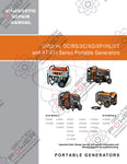 Generac Portable XT/XT-EFI/XC/XG/GC/RS/HL Series Service & Repair Diagnostic Manual